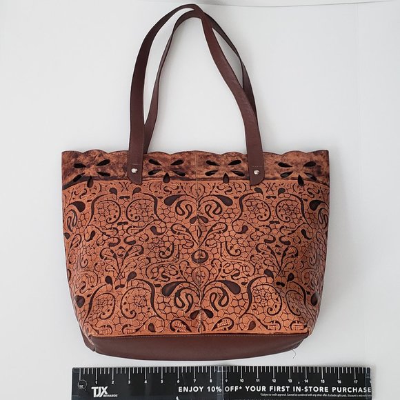 Leather Tote - Picture 11 of 12